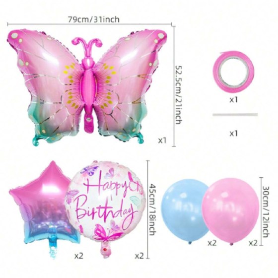 Baloni leptiri set