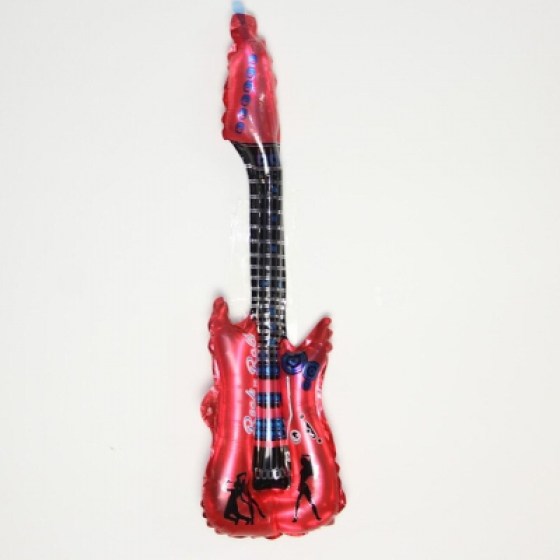 Balon folijski Gitara crvena