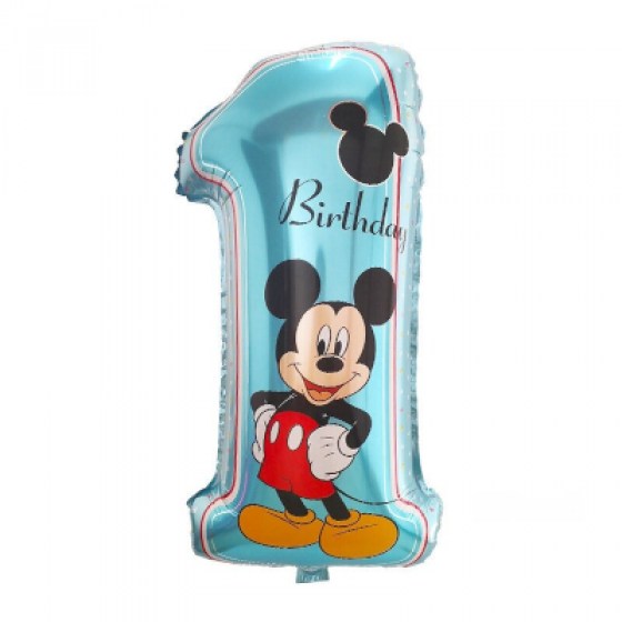 Balon Mickey broj 1