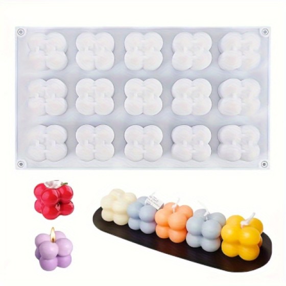 Silikonski kalup - bubble 3D