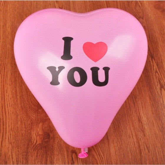 Love balon latex rozi