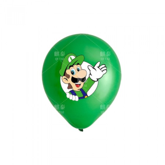 Latex baloni Super Mario - Luigi