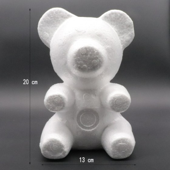 Medvjedić od stiropora 30cm