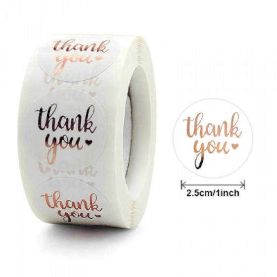 Samoljepljive naljepnice "Thank You" 15