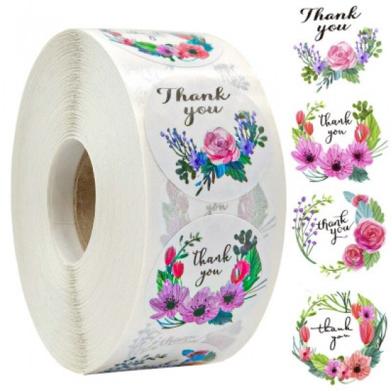 Samoljepljive naljepnice "Thank You" 40