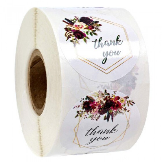 Samoljepljive naljepnice "Thank You" 30