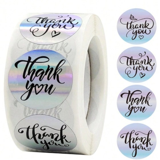 Samoljepljive naljepnice "Thank You" 
