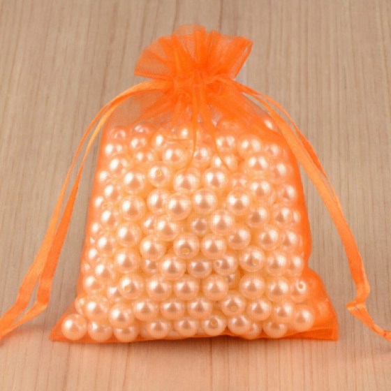 Organza vrećice 9x12cm narančaste