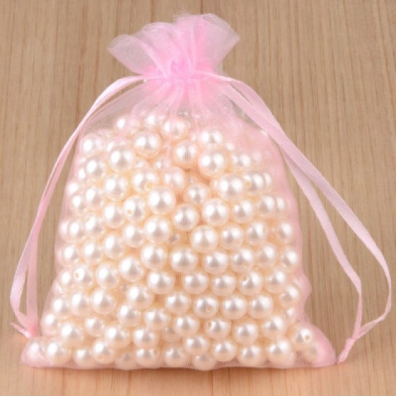 Organza vrećice 9x12cm roze