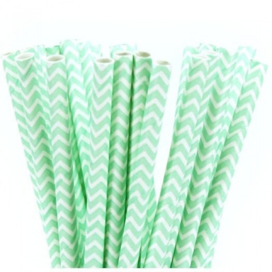 Papirnate slamke mint