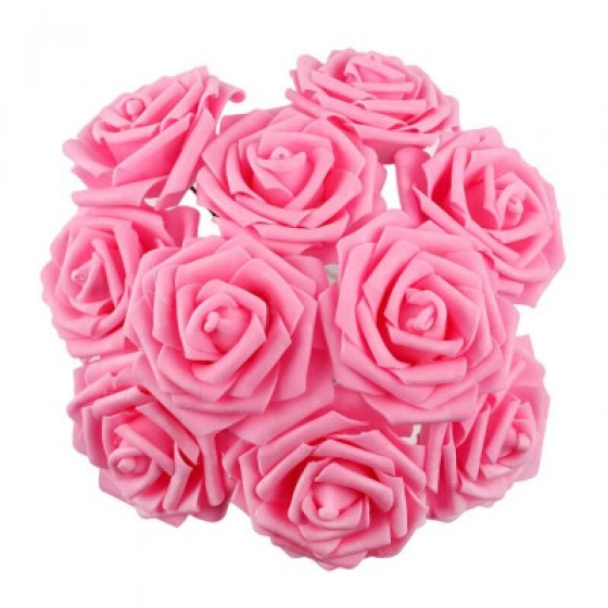 Poliform ružice roze 8cm