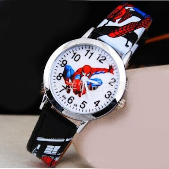Sat spiderman crni